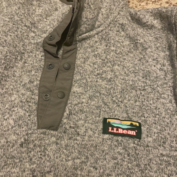 L.L. Bean slightly fitted pullover sweater men’s small - Picture 7 of 9